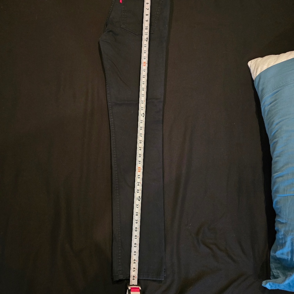 Levis 510 Super Skinny, Black 32x34 - Picture 2 of 6